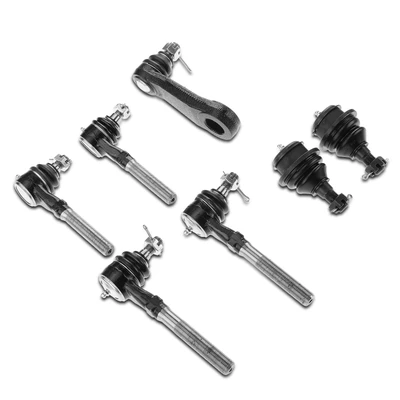 1998-2002 Lincoln Navigator A Set of 7 Ball Joint and Tie Rod End Kit Front, Inner & Outer A-Premium APCA0818