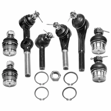 8 Pcs Tie Rod End Drag Link Ball Joint