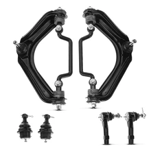2002-2003 Mercury Mountaineer A Set of 6 Control Arm Ball Joint and Tie Rod End Kit Front Upper A-Premium APCA0989