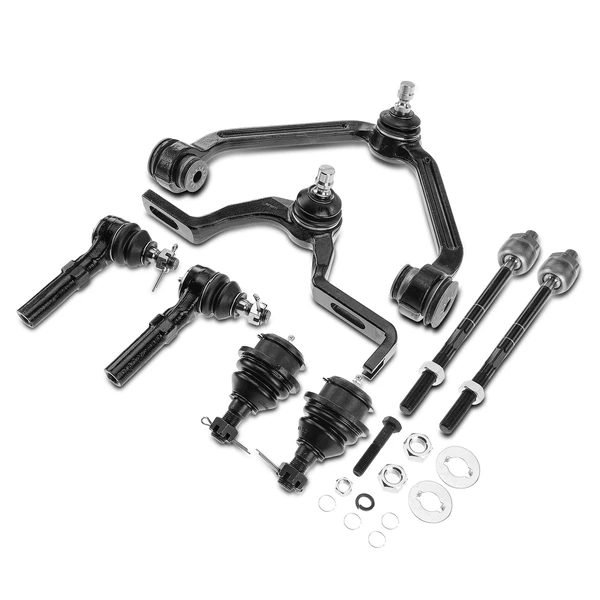 1997 Mercury Mountaineer A Set of 8 Control Arm Ball Joint and Tie Rod End Kit Front Side A-Premium APCA1021