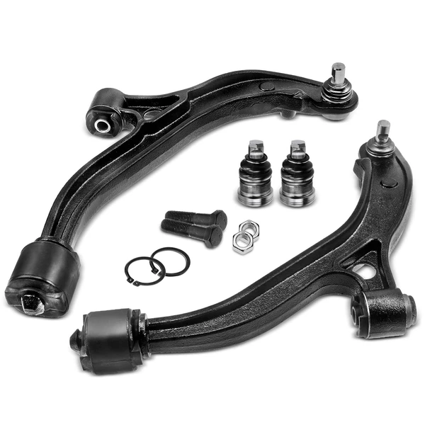2000 Chrysler Grand Voyager A Set of 4 Control Arm and Ball Joint Kit Front Side A-Premium APCA1207