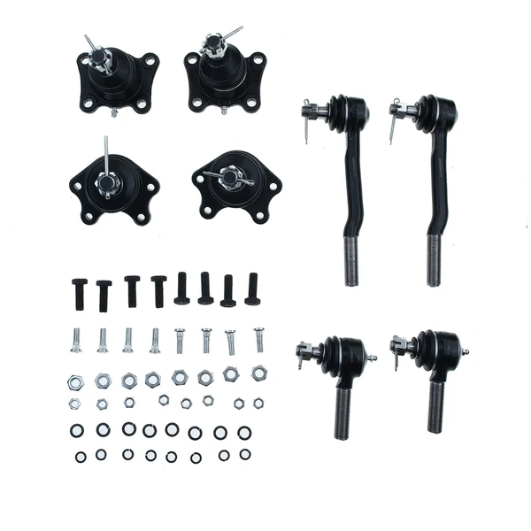 A Set of 8 Ball Joint and Tie Rod End Kit Inner & Outer A-Premium APCA1266