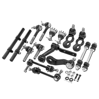 16 Pcs Sway Bar Link Tie Rod Pitman Idler Arm