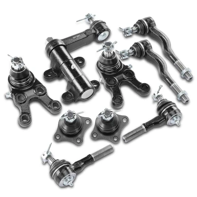 9 Pcs Tie Rod End & Idler Arm & Ball Joint