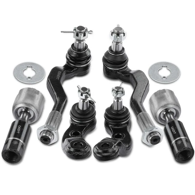 6 Pcs Tie Rod End & Ball Joint