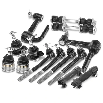 14 Pcs Sway Bar Link & Tie Rod End with Ball Joint