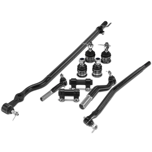 1999-2004 Ford F-350 Super Duty A Set of 10 Ball Joint and Tie Rod End Full Kit Front Side A-Premium APCA3824