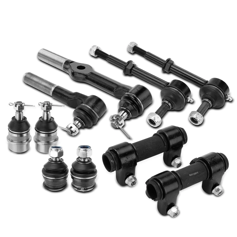 1994-1995 Dodge Ram 2500 A Set of 10 Ball Joint and Sway Bar Link Full Kit Front Side A-Premium APCA1492