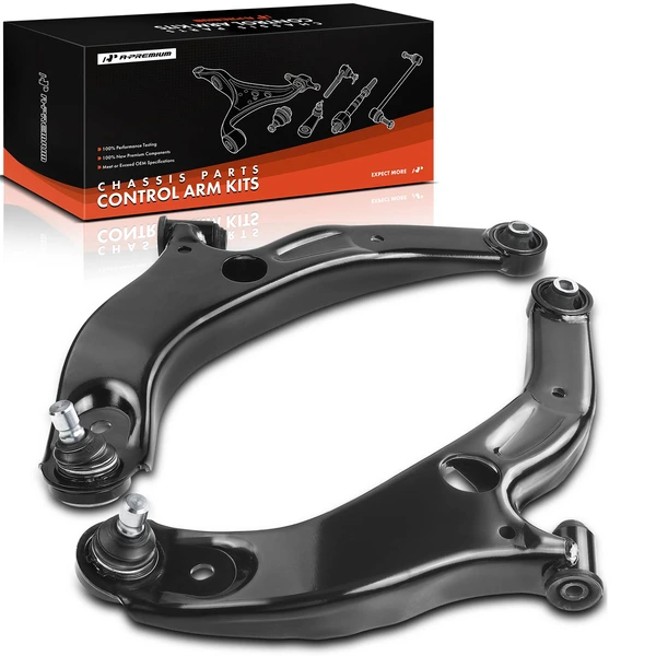 1999-2003 Mazda Protege 2-Pc Control Arm and Ball Joint Kit, Front Side with Ball Joint A-Premium APCA1504
