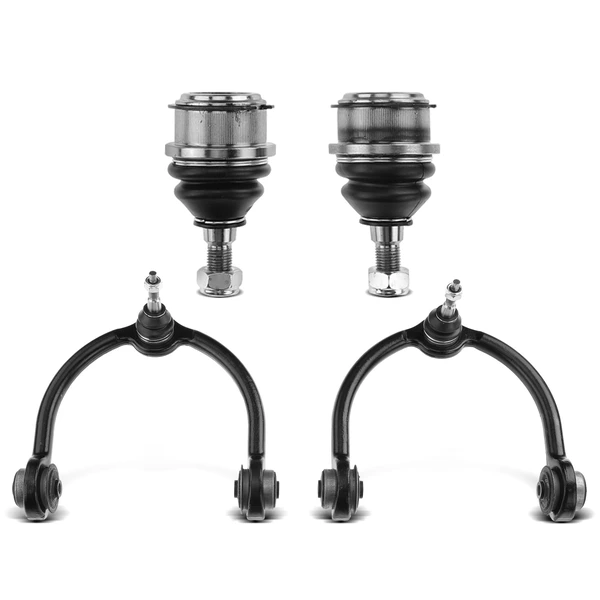 2005-2010 Jeep Grand Cherokee A Set of 4 Control Arm and Ball Joint Kit Front Side A-Premium APCA1532