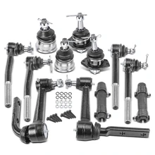 12 Pcs Idler Arm Ball Joint & Tie Rod End