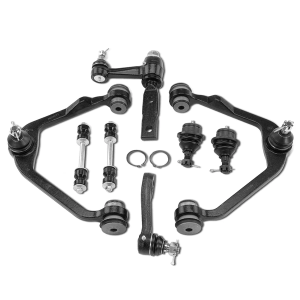 1997-2002 Ford Expedition A Set of 8 Control Arm and Ball Joint Full Kit Front Side A-Premium APCA1569