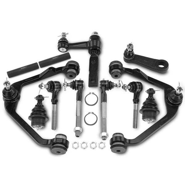 1997-1999 Ford F-250 A Set of 12 Control Arm and Ball Joint Full Kit Front Side A-Premium APCA1576