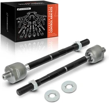 2 Pcs Front Inner Tie Rod End