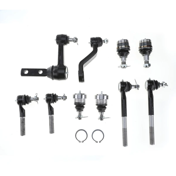 1994-1996 Dodge Ram 2500 A Set of 10 Ball Joint Idler Arm Pitman Arm Tie Rod End Kit Front, Inner & Outer A-Premium APCA1595