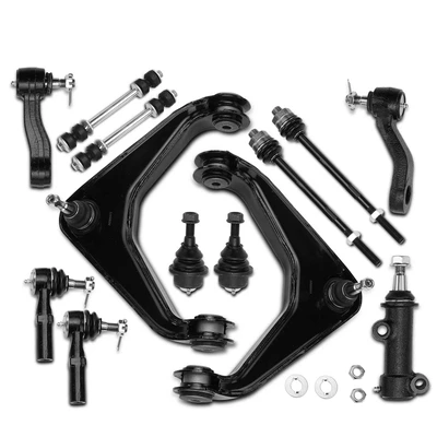 13 Pcs Control Arm Ball Joint Sway Bar Tie Rod