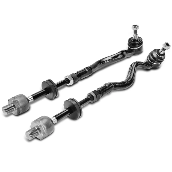 2 Pcs Front Inner & Outer Tie Rod End for BMW E36 E46 318i 318is 325i 328is M3 Z3