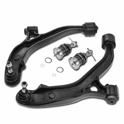 4 Pcs Front Lower Control Arm with Ball Joint