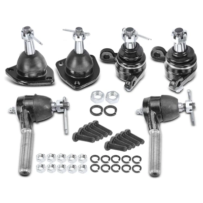 6 Pcs Tie Rod End & Ball Joint