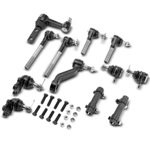 2000-2001 Dodge Ram 1500 A Set of 12 Ball Joint and Tie Rod End Full Kit Front Side A-Premium APCA1649