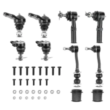 1999 Dodge Durango A Set of 10 Control Arm and Ball Joint Full Kit Front Side A-Premium APCA1655