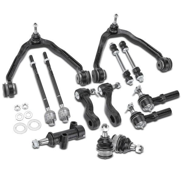 A Set of 13 Control Arm and Ball Joint Full Kit Front Side A-Premium APCA1666