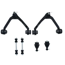 1998-2002 Lincoln Navigator A Set of 6 Control Arm Ball Joint and Sway Bar Link Kit Front Side A-Premium APCA1841
