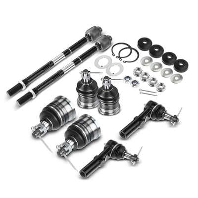 10 Pcs Inner & Outer Tie Rod Ends with Ball Joints
