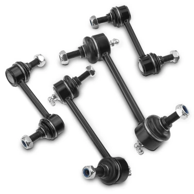 4 Pcs Front & Rear Suspension Stabilizer Sway Bar End Link