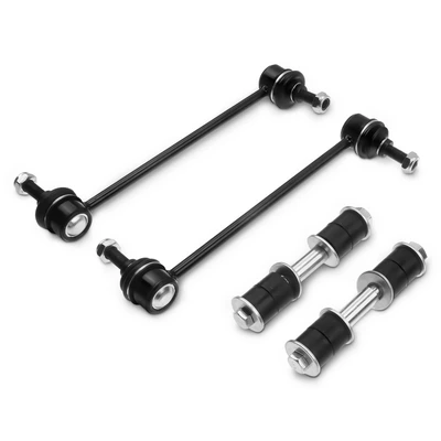 4 Pcs Front & Rear Stabilizer Sway Bar Links