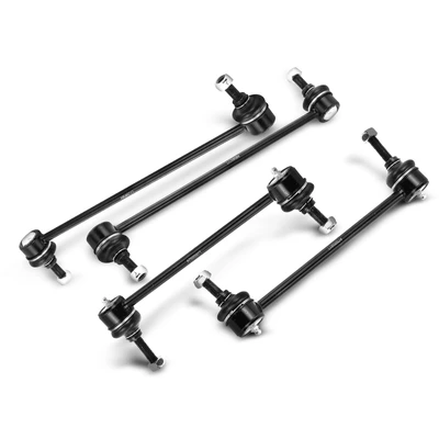 4 Pcs Front & Rear Stabilizer Bar End Link