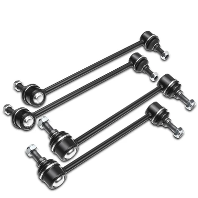4 Pcs Front & Rear Stabilizer Bar Link