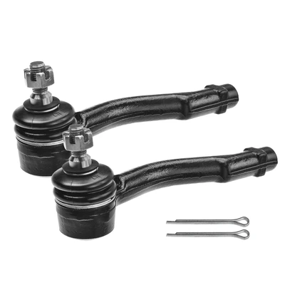 2 Pcs Front Outer Steering Tie Rod End
