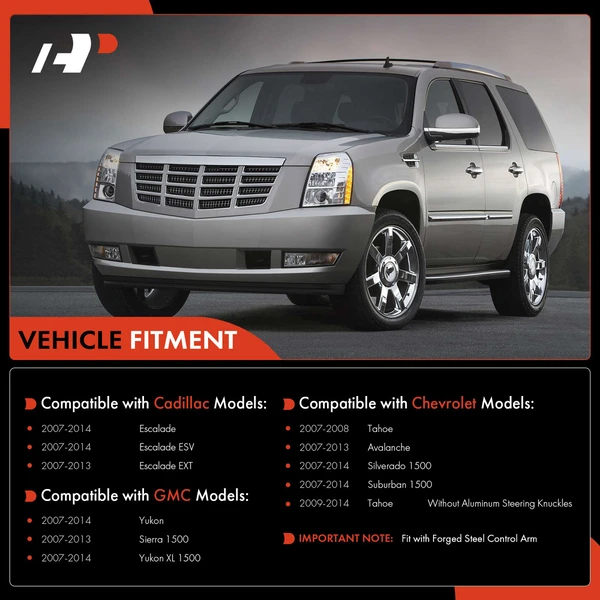 A Set of 10 Control Arm Ball Joint Sway Bar Link Tie Rod End Kit Front Inner & Outer A-Premium APCA2162