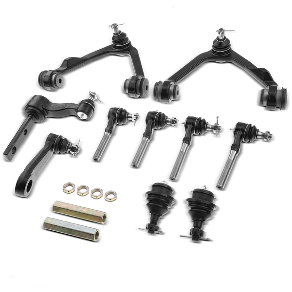 1997-1999 Ford F-250 A Set of 12 Control Arm and Ball Joint Full Kit Front Side A-Premium APCA2239