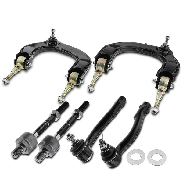 2002-2005 Hyundai XG350 A Set of 6 Control Arm and Tie Rod End Kit Front Side A-Premium APCA2351