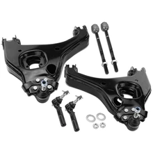 2007 GMC Sierra 1500 Classic A Set of 6 Control Arm and Tie Rod End Kit Front Inner & Outer A-Premium APCA2409