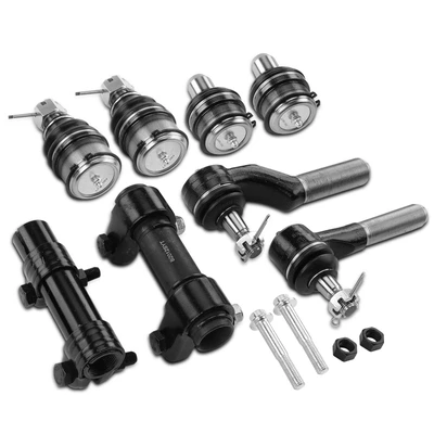 8 Pcs Tie Rod End with Ball Joint
