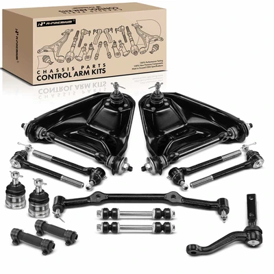 14 Pcs Control Arm Ball Joint Assembly Sway Bar Link