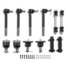 1996-2000 Isuzu Hombre A Set of 12 Ball Joint Adjusting Sleeve Sway Bar Link Tie Rod End Kit Front Side A-Premium APCA2650