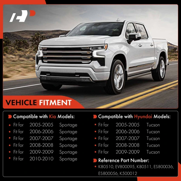 A Set of 10 Ball Joint Sway Bar Link and Tie Rod End Kit Front & Rear A-Premium APCA2684