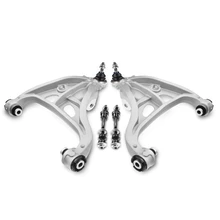 4 Pcs Front Control Arm with Ball Joint Stabilizer Bar Link
