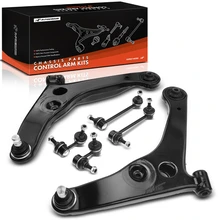 2003-2006 Mitsubishi Lancer A Set of 6 Control Arm and Sway Bar Link Kit Front & Rear A-Premium APCA2752