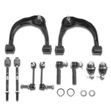 10 Pcs Front Control Arm & Ball Joint Assembly Sway Bar Link