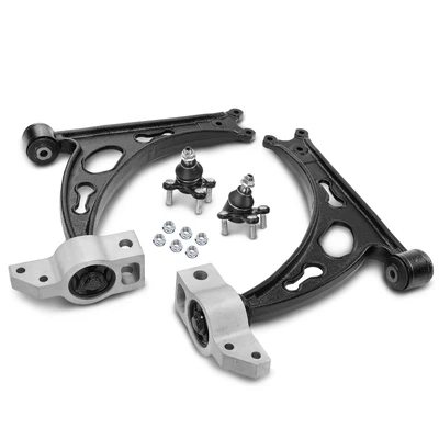 4 Pcs Suspension Control Arm & Ball Joint