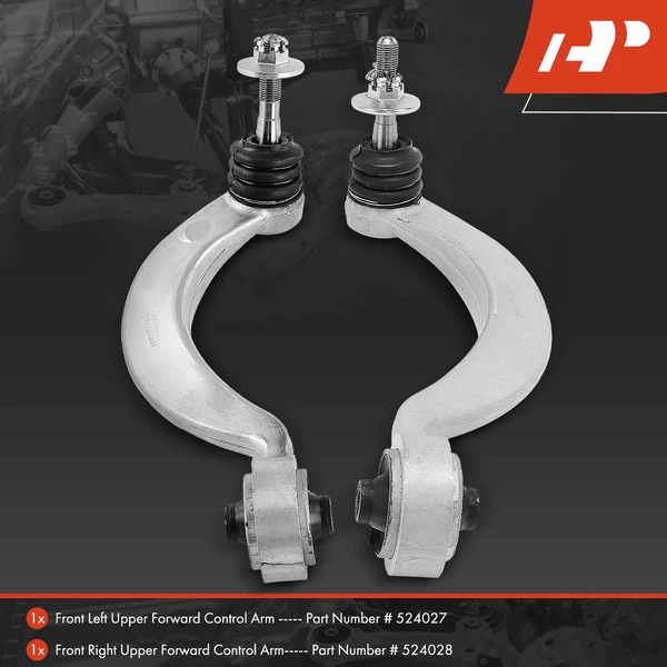 2-Pc Control Arm and Ball Joint Kit, Front Upper Forward with Ball Joint A-Premium APCA5480