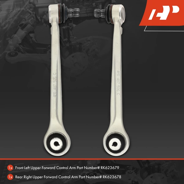 2-Pc Control Arm and Ball Joint Kit, Front Upper Forward with Ball Joint A-Premium APCA6030