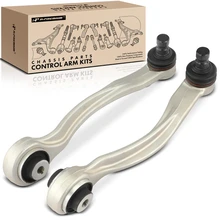 2 Pcs Front Upper Rearward Control Arm with Ball Joint