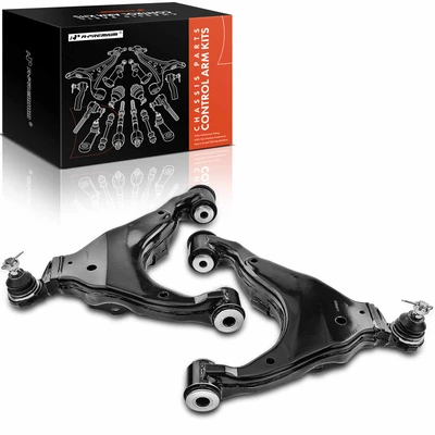 2 Pcs Front Lower Control Arm with Ball Joint
