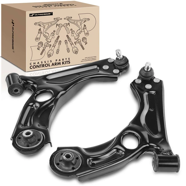 2-Pc Control Arm and Ball Joint Kit, Front Driver & Passenger Lower with Ball Joint A-Premium APCA3050